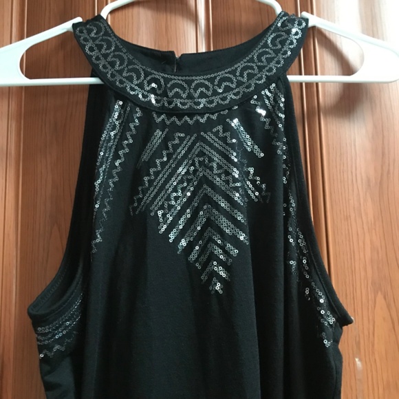 No Boundaries Halter Swing Tank Black NWT Size L/G 11-13 Juniors - Picture 2 of 10